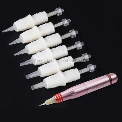 China Permanent 1P 3P 5P 3F 5 F 7F Microblading Needle Cartridge For Charming Tattoo Machine for sale