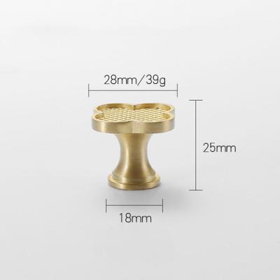 China ZHANGJING Modern Inlay Gold Brass Cabinet Drawer KNOB Knobs For Home Decor Hotel for sale