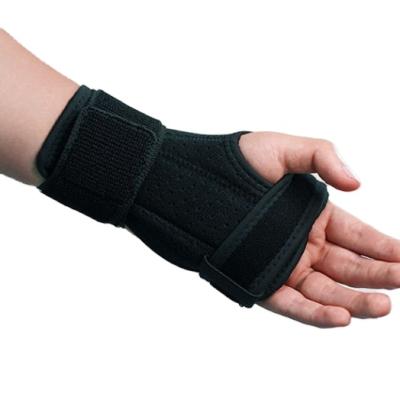 China Factory Supply Adjustable Breathable Elasticity Wrist Splint Fitted Aluminum Plate Wrist Support Brace for sale