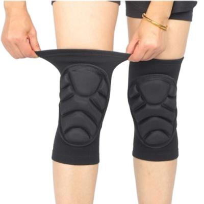 China High Quality Breathable Adjustable Fitness Elasticity Crashproof Sponge Knee Brace Basketball Anti-skid Knee Pads for sale