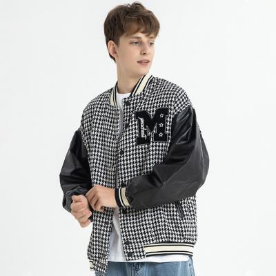 China Sustainable Manufacturer Supplier Custom Fashion Fashion Bomber Outwear College Culture Varsity Jacket for sale