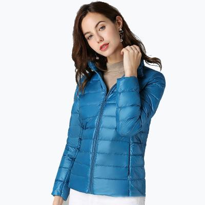 China China Manufacturer Viable Puffer Jacket Padding Quilted Slim Fit Winter Warm Women Down Coat for sale