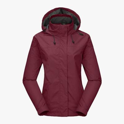 China Wholesale Breathable High Quality Women's Waterproof Rain Coat Lightweight Outdoor Waterproof Jacket for sale