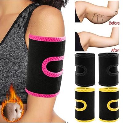 China Sports Fitness Exercise Waist Trainer Adjustable Neoprene Elastic Fitness Arm Sweating Belt Elbow Brace Support for sale