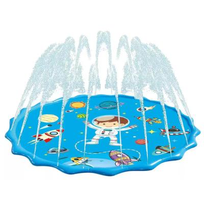 China Outdoor Water Fun Inflatable Splash Pad Sprinkler for Outdoor Water Mat Fun Kid Splash Pad Baby Toddlers Swimming Pool for sale