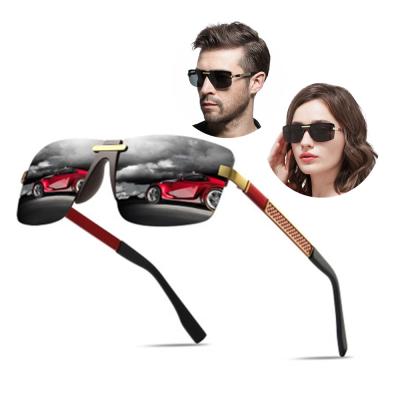 China Fashion Sunglasses Men Brand Designer Driving Pilot Sun Glass Eyewear UV400 Unisex Fashion Retro Polarized Sunglasses for sale