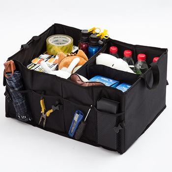 China Wholesale Viable Car Trunk Storage Organizer Black Box for sale