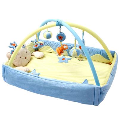 China Modern Soft Kids Fitness Sight Protective Blanket Play Mat Game Infant Baby Educational Toys Climb Mat Bed for sale