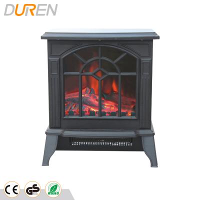 China Near Real Wood Burning Energy Saving Electric Fireplace ETL Stove Smart Timer Radiators Heater 2000W Fireplace Effect Fireplace for sale