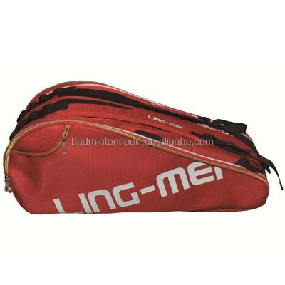 China 2018 Ling-Mei Brand Sports Bag Can Large Capacity Load 12 Pcs Eco-friendly Badminton Rackets for sale