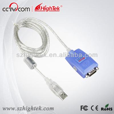 China Usb to serial rs232 cable HighTek HU-01 usb to serial rs232 cable driver for sale