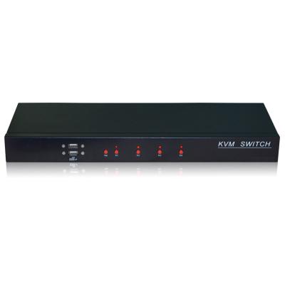 China Yes HighTek HK-4T1VK new style 350MHz high quality usb vga kvm switch 4 port for sale