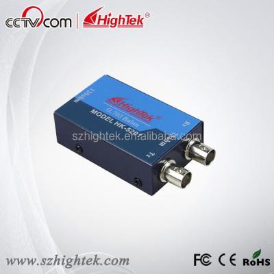 China Metal interface 75 ohm to 120 ohm balanced transformer converter adapter for sale