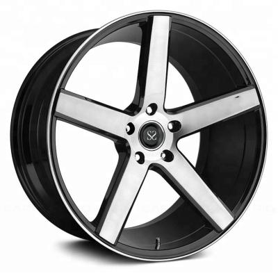 China One piece aftermarket SCD019 2 piece 3 piece wheels, forged aluminum alloy 6061 t6 wheel for sale