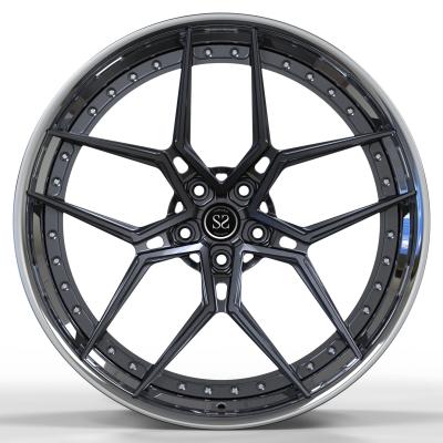 China 2021 Best Deep Lip Style Design Alloy Wheel 19 Inch Concave 5x120 for sale