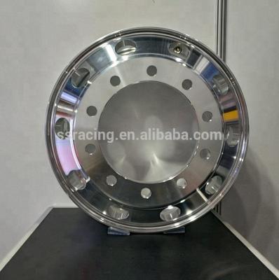 China 6061-T6 Forged Heavy Duty Aluminum Alloy 22.5x9.00 Truck Aluminum Wheel , Forged Truck Wheels Rims for sale