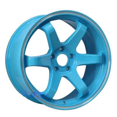 China Customized Polish Blue Design 19 Inch Gunmetal Services 18 Truck Alloy Concave Aluminum Casting Wheels for sale