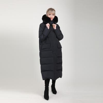 China Hot Sale Wholesale Female Windproof Outwear Long Jacket Coats For Women Girls Winter Clothes for sale