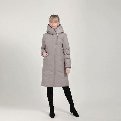 China Factory Price Fashionable Women's Duck Down Winter Coat Pique Pique Windproof for sale