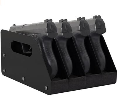 China Indoor Firearm Gun Holder Rack Firearm Foam Gun Foam Storage Four Safe Organizer Accessories for sale