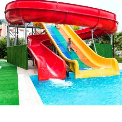 China All Ages Hotel Pool Slide With Water Spray Environmental Friendly for sale