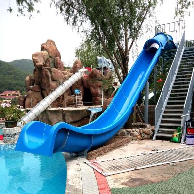 China Wear Resistant Thrill Outdoor Water Park Slide 1 Rider/Time Capacity for sale