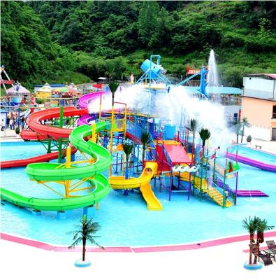 China Equipamento de brinquedo aquático ao ar livre à prova de intempéries Parque aquático para famílias à venda