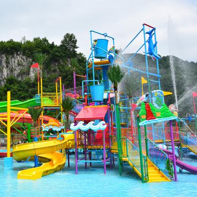 China Custom Theme Outdoor Water Playground Voor Water Spray Park Splash Pad Te koop