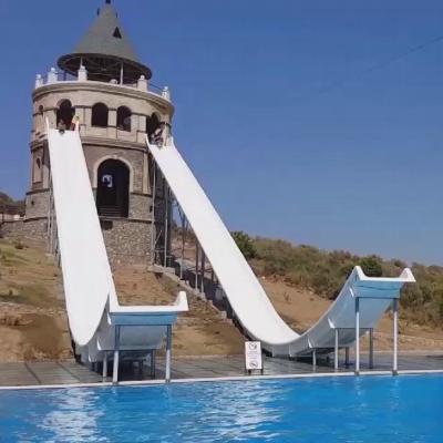 China Slip N Fly Swimming Pool Slides  Outdoor Pool Slide For Thrilling Experience CE for sale