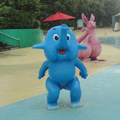 China Öffentlicher Splashpark Wasser Splashpark Einfache Installation Mehrfarbige zu verkaufen