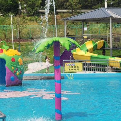 China Nicht rutschfähiges Splash Pad Wasserspray-Park Interaktive Funktionen für alle Altersgruppen Mehrfache Farben zu verkaufen