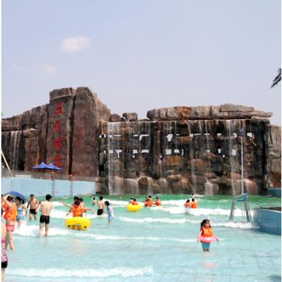 China Robuust waterpark golfbad met licht effecten en variërende golffrequentie Te koop