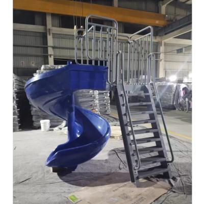 China Deslizamiento de agua en espiral con escaleras en venta