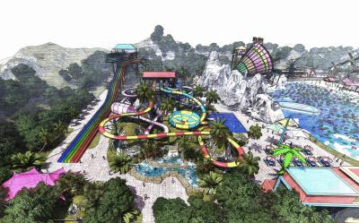 China Innovative Water Park Design / Water Park Conceptual Design Featuring Filtration And Chlorination for sale