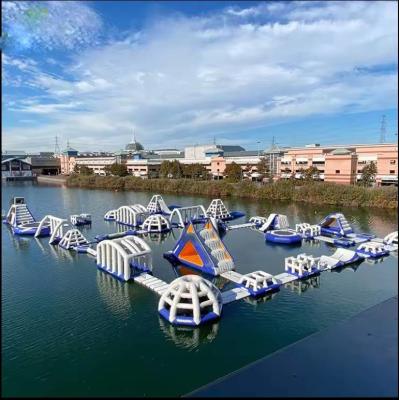 China Exciting Inflatable Water Park For Schools And Summer Camp en venta