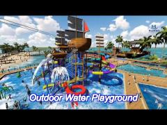 safety outdoor pirate ship playground for family  environmental friendly