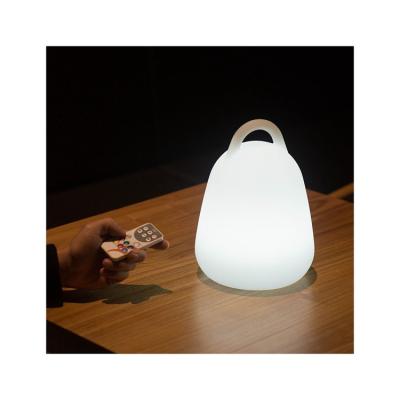 China PE Material Table Lamp Modern Foldable Rechargeable Cordless Small Table Lamps for sale