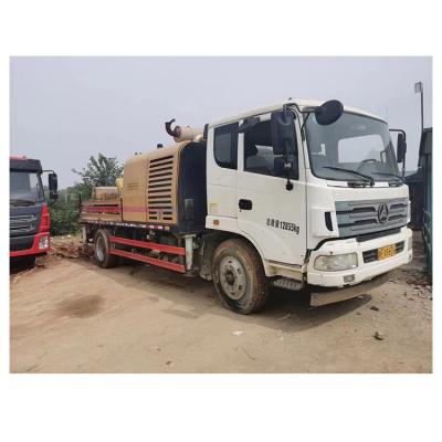 China Building Material Shops Medium Pump Line SY5143THBE-10023C-10S Production 90 m3/h 15.5 ton Concrete Line Pump with Truck for Building for Cheap Sale for sale