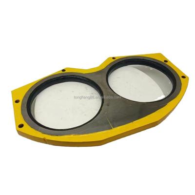 China Concrete pump truck Putzmeister concrete pump glasses plate and wear ring DN230 DN200, concrete pump parts in construction machinery for sale