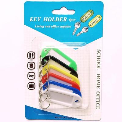 China Retail or promotion plastic rack key chain for sale