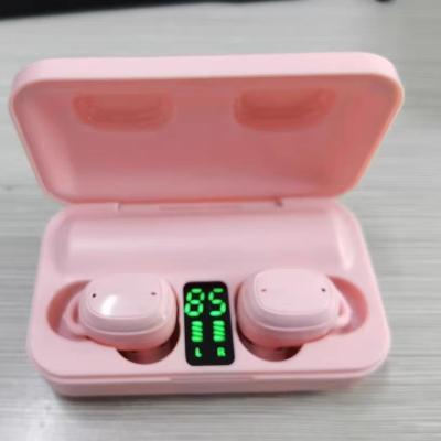 China Power Bank Case BT5.1 Bluetooh Earphone 2200mAh Battery Earphone tws Earbud Case Wireless Charging High Fidelity Magnetic Charging Headset For Iphone for sale