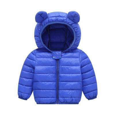 China Sustainable Children's Bottom Cotton Padded Children's Clothing Coat Baby Autumn And Winter Coat Baby Lightweight Thin Warm Clothing for sale