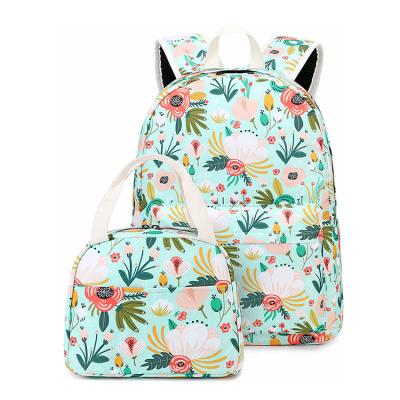 China Anti-theft durable and practical high quality school backpack girls backpack flower school bag for kids primary schoolbags for sale