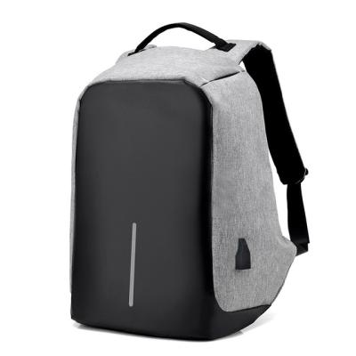 China With High Quality Waterproof Oxford Cloth Pink Black Canvas USB Backpack 15.6 Inch Laptop USB Charging Backpack for sale