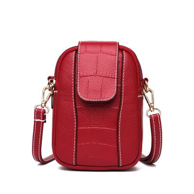 China Hot Sale Stone Leather Eco-friendly Fashion PU Pattern Messenger Bag Fashion PU Leather Waterproof Messenger Bags for sale