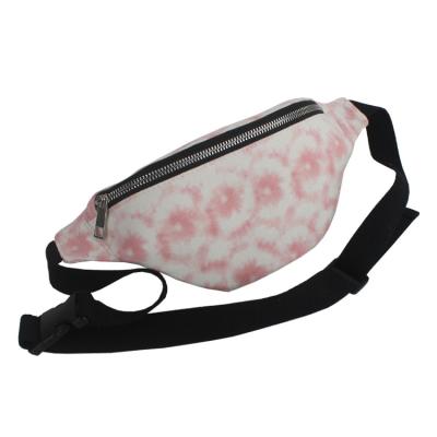 China Fannie pink hot sale women water proof waist bag custom logo waist bag fashion travel sports waist bag for sale