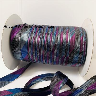 China Polyester 15mm Viable Satin Ribbon Satin Tape AW Bias Tape Bias Binding 100% Cotton and Polyester Bias Tape AW Cotton for sale