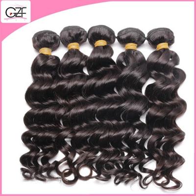 China One Donor Brazilian Deep Wave Curly Hair 7A Double Weft Unprocessed Brazilian Hair for sale