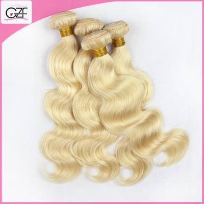 China Beauty Hair Products 613# Virgin Body Wave 20 inch Individual Bonded Hair Extensions for sale