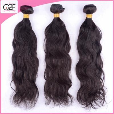 China Good Quality Hair Extensions Natural 1b# Color Peruvian Natural Texture Hair Weave for sale